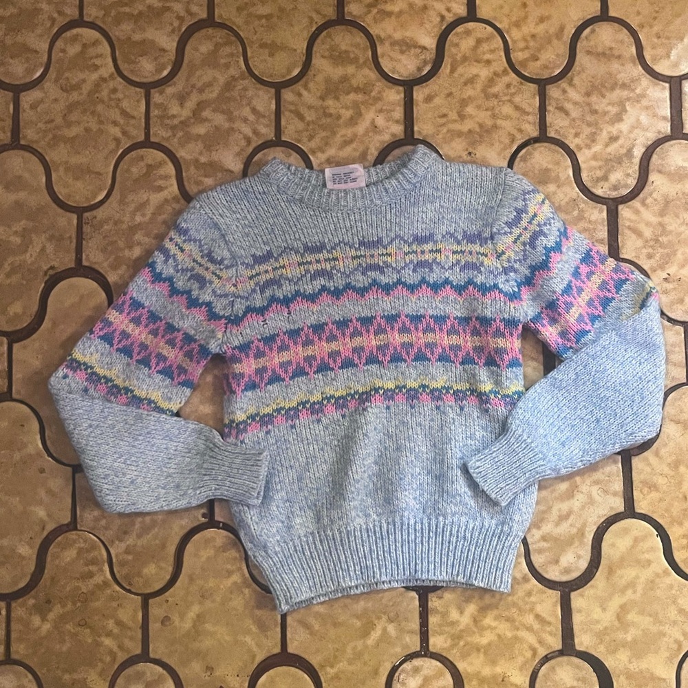 Colorful Patterned Sweater
